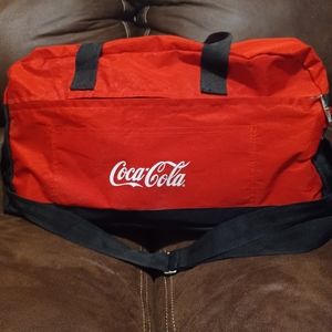 Coca-Cola weekender duffel bag